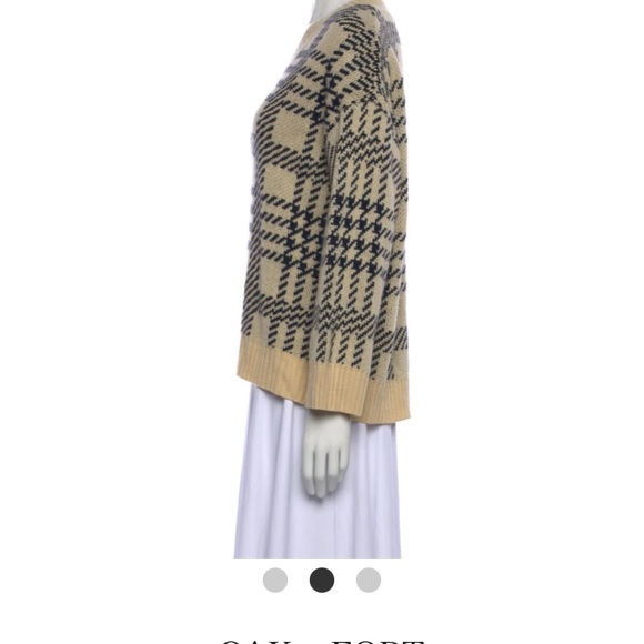 EUC Oak And Fort plaid Oversized Vnk Setrr - Picture 2 of 8
